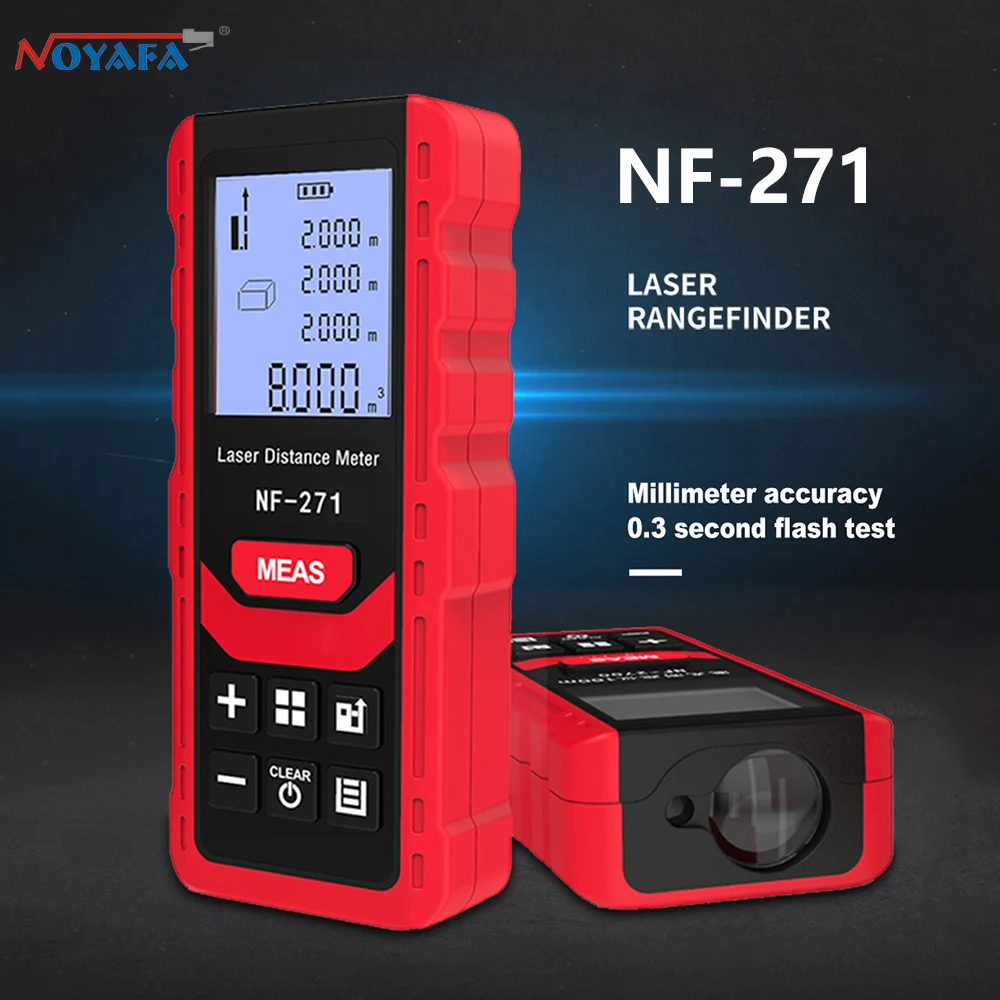 Industrial Laser Tape Measure - Устройство для измерения расстояния, 40 м,