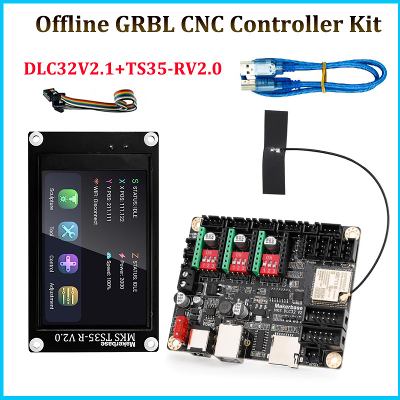 Controller Grbl Board - Makerbase MKS DLC32 V2.1 32-битная плата