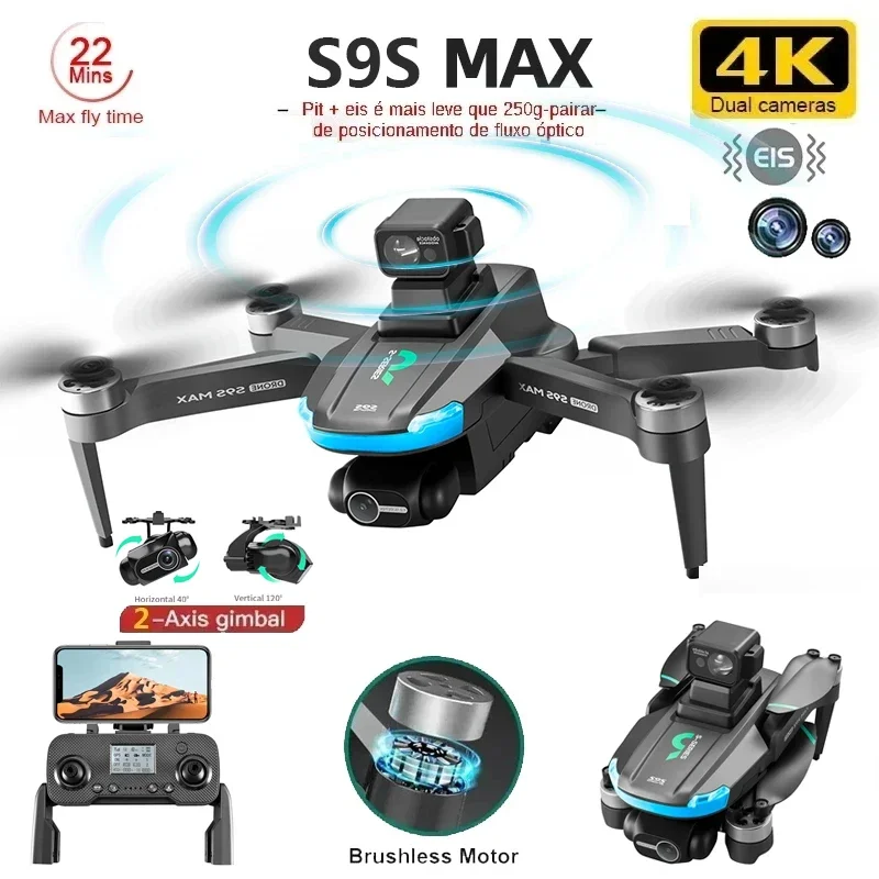 Industrial Handheld Laser - НОВЫЙ S9S MAX MINI Drone 4K