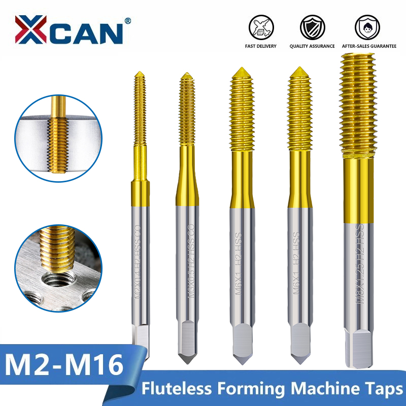 Cnc Router Bit - Экструзионные метчики XCAN M2-M12, безканальные метчики