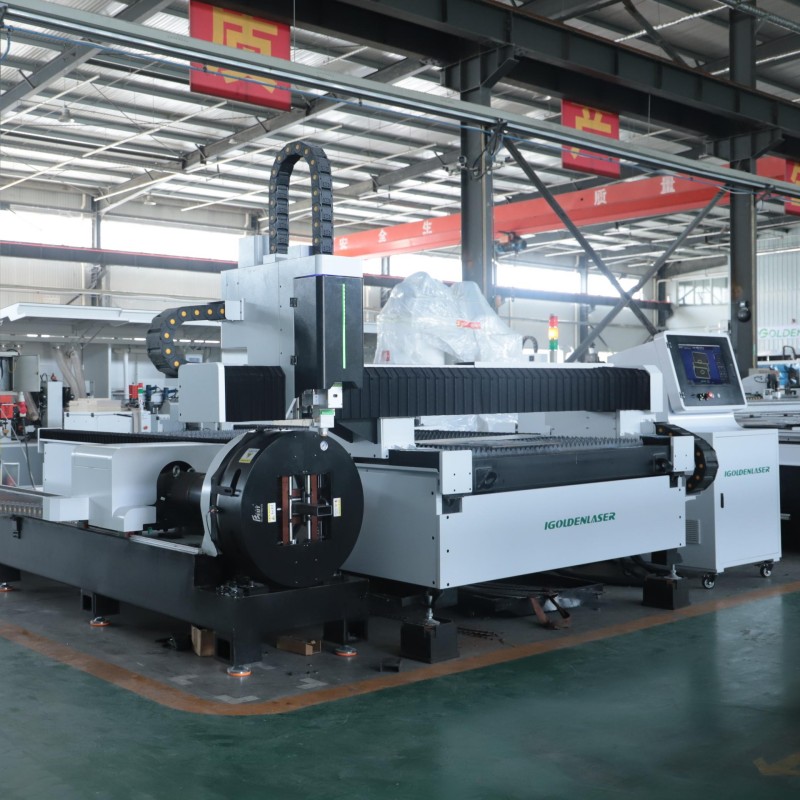 Industrial Laser Metal Cutting Machine - Промышленный производительный станок для лазерной резки