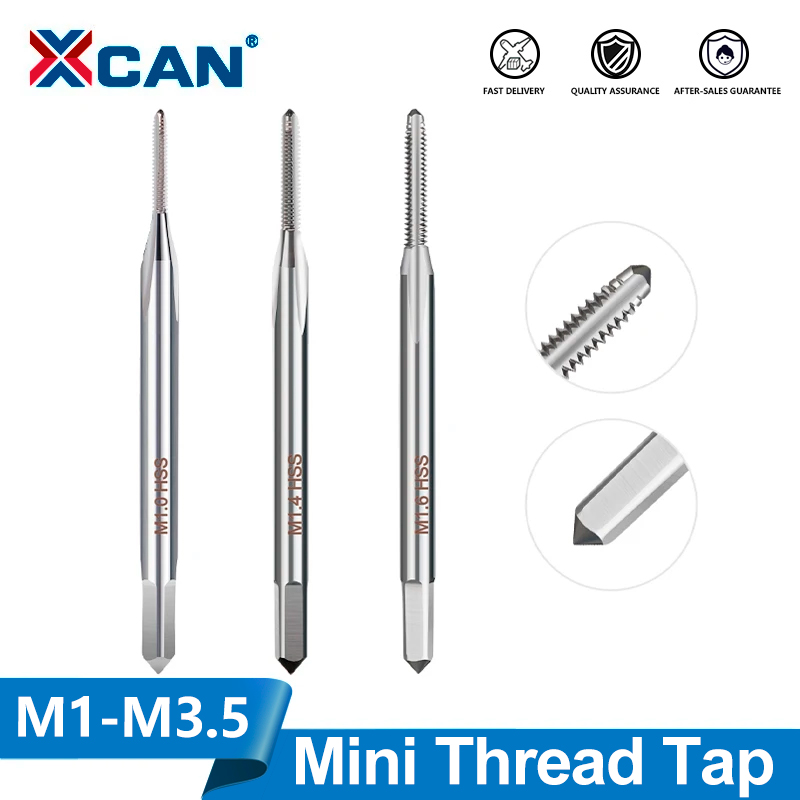 Cnc Router Bit - XCAN 1 шт. Мини-метчик для нарезания