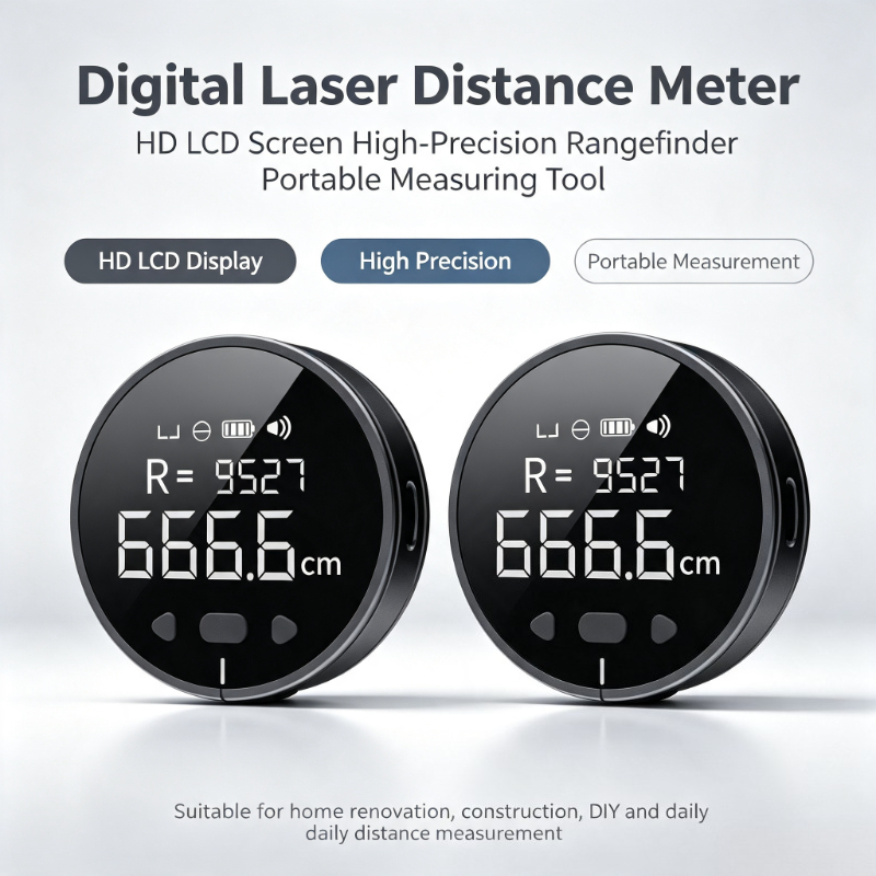 Industrial Laser Tape Measure - Цифровой лазерный дальномер DUKA ATuMan Q