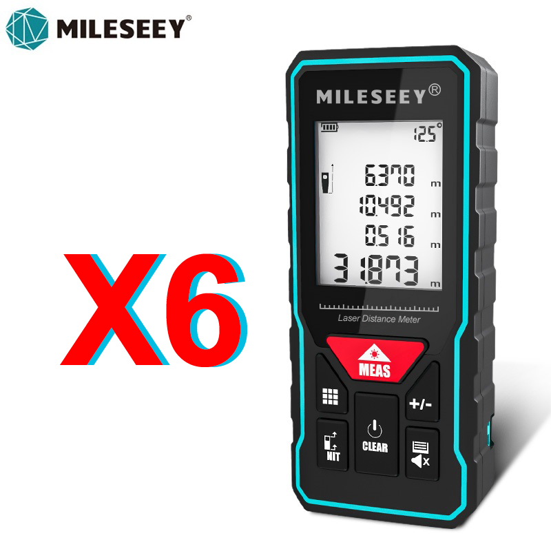 Лазерный дальномер MILESEEY X5 – обзор и цена Industrial Laser Tape Measure