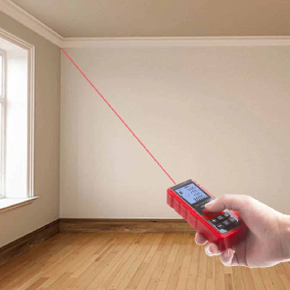 Устройство для измерения расст – обзор и цена Industrial Laser Tape Measure