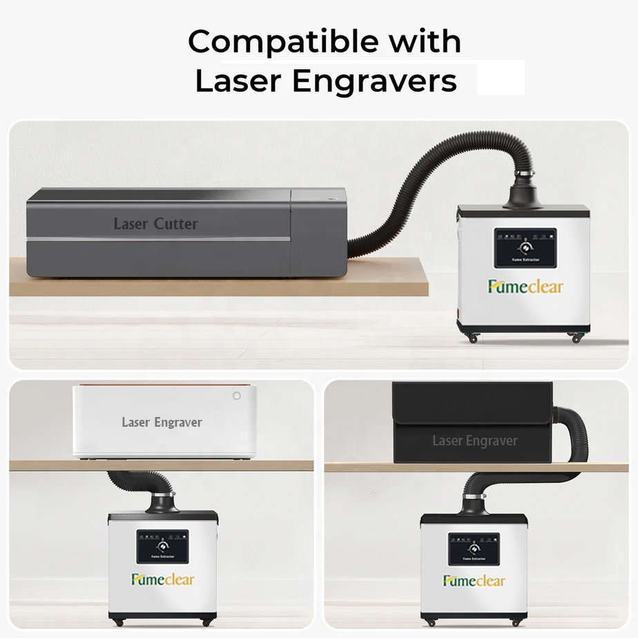 Промышленный дымоуловитель для – обзор и цена Industrial Fiber Laser Cutting Machine