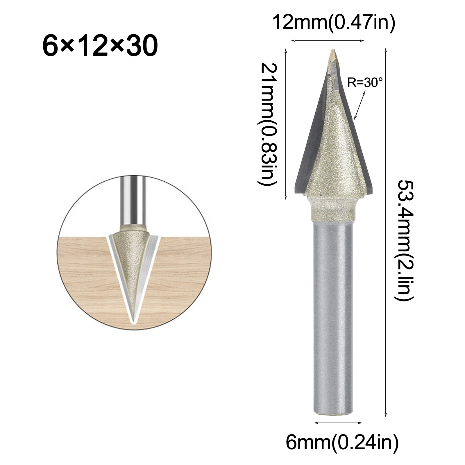 Фреза V-образная твердосплавна – обзор и цена Cnc Router Bit