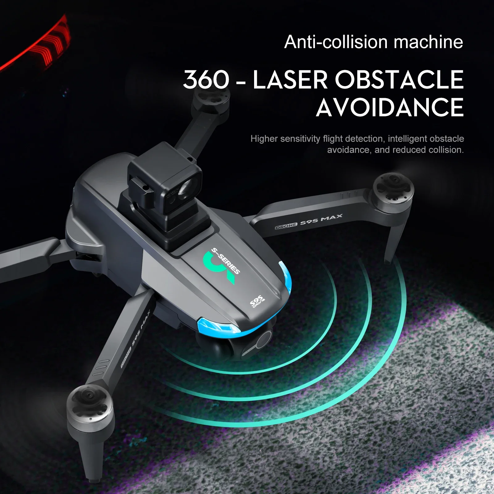 НОВЫЙ S9S MAX MINI Drone 4K 2- – обзор и цена Industrial Handheld Laser