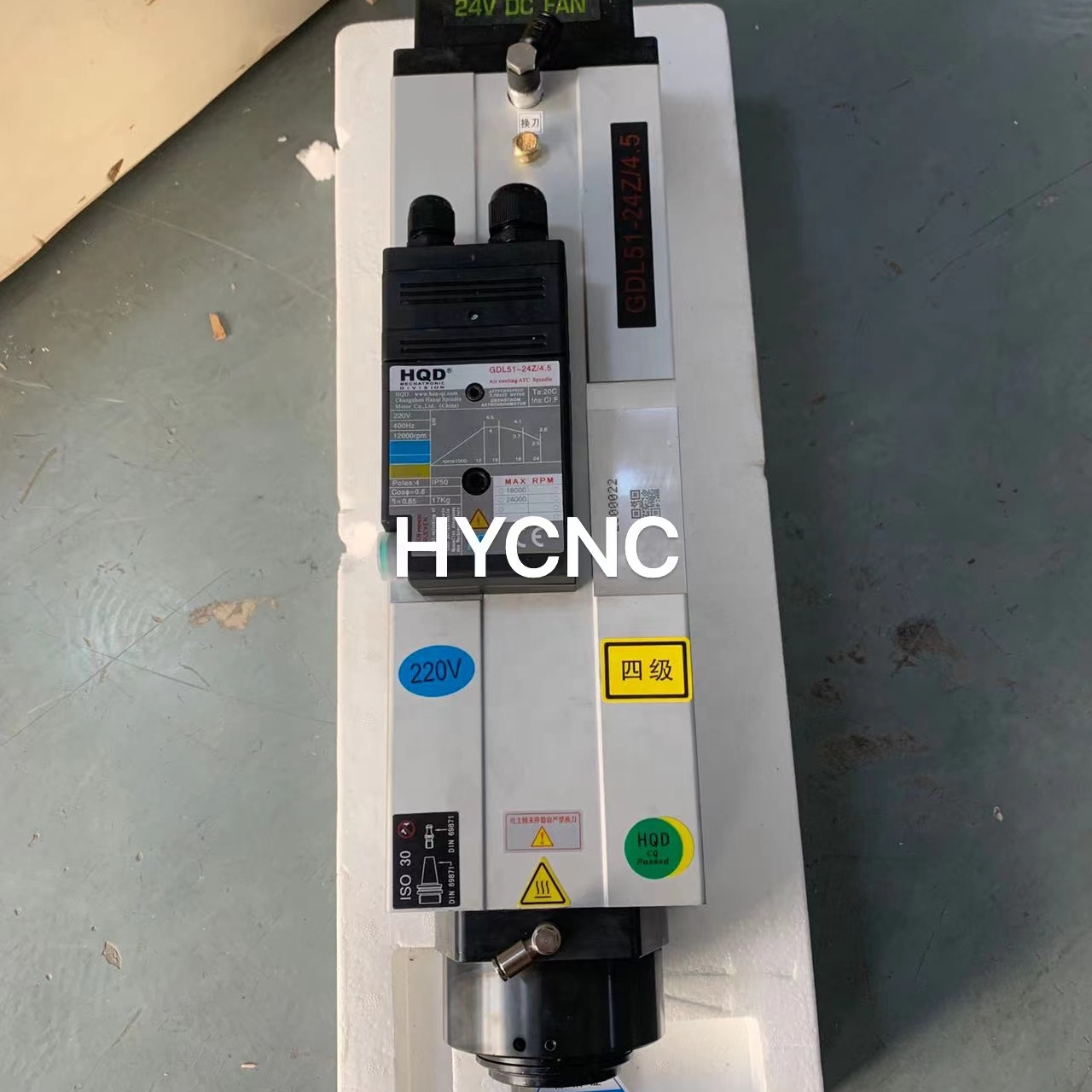 4,5 кВт шпиндель Atc Iso30 дви – обзор и цена Cnc Spindle Motor