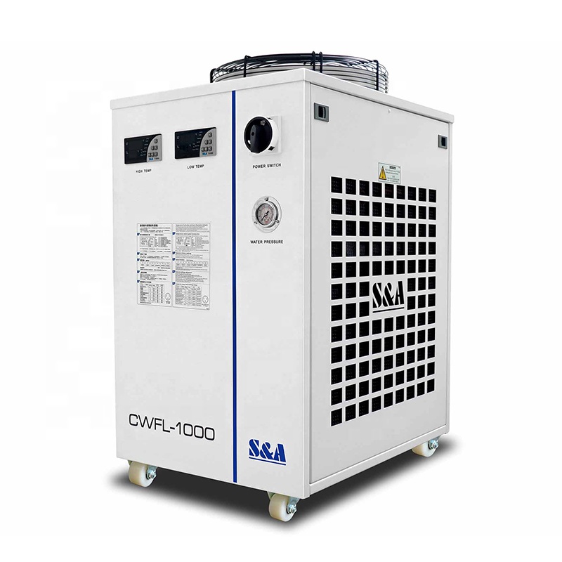 S&A CWFL-1000 1000 Вт 1 кВт Во – обзор и цена Fiber Laser Cutting Machine