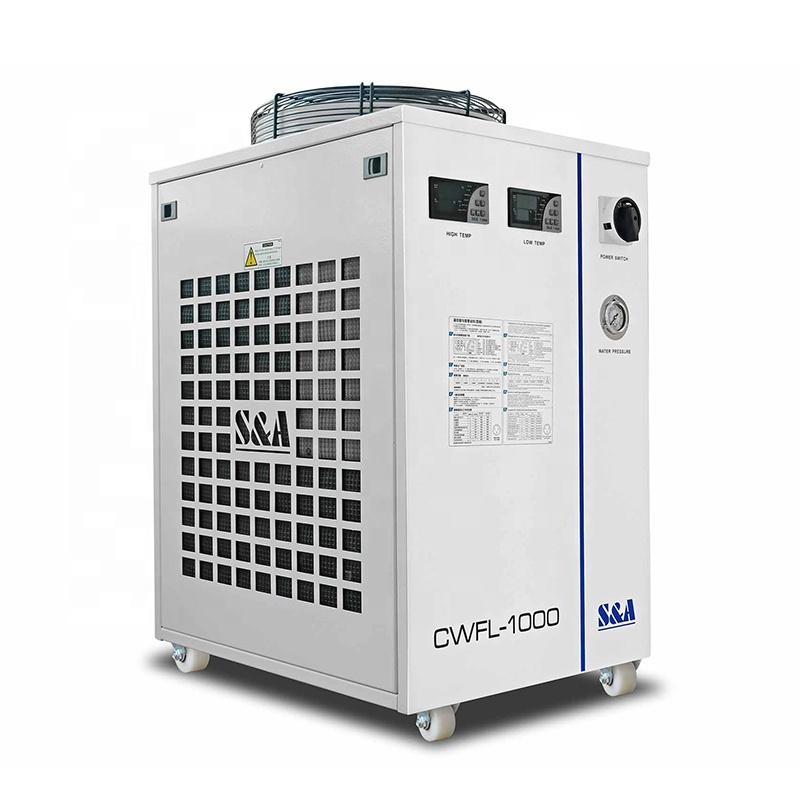 S&A CWFL-1000 1000 Вт 1 кВт Во – обзор и цена Fiber Laser Cutting Machine