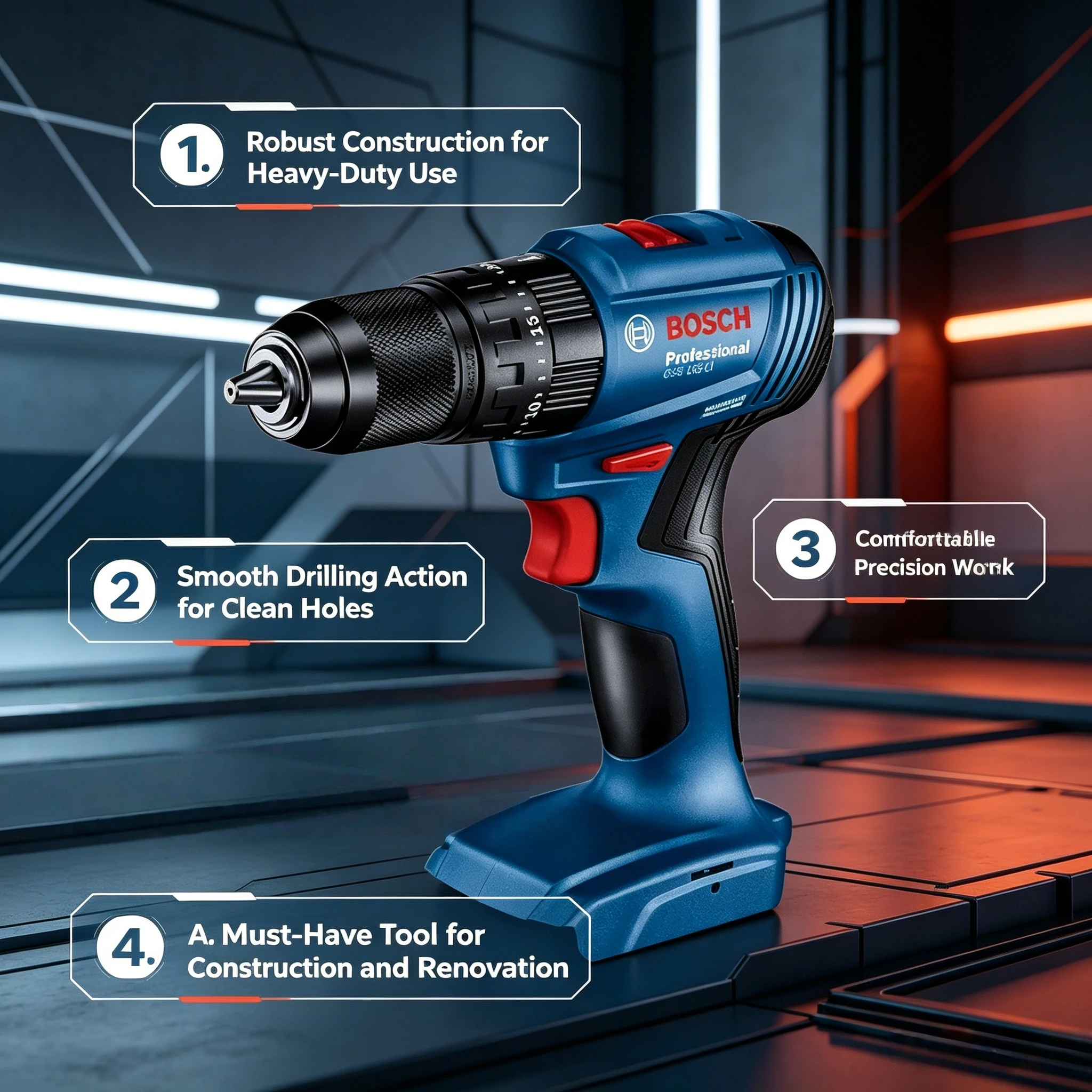 Бесщеточная аккумуляторная уда – обзор и цена Bosch Drill Gsb 18V