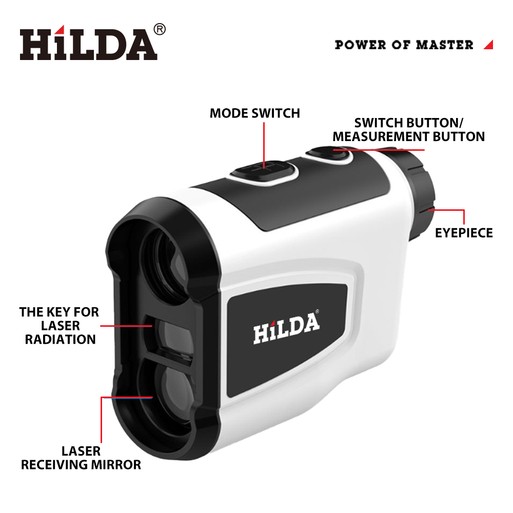 Лазерный дальномер HILDA 800M  – обзор и цена Industrial Laser Tape Measure