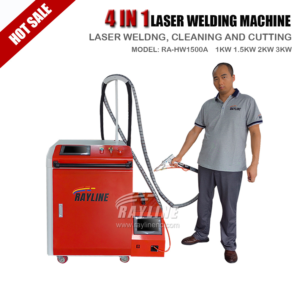 Лазерная МАШИНА 2025 4 в 1, ру – обзор и цена Fiber Laser Cutting Machine