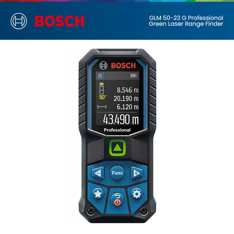 Лазерный дальномер BOSCH GLM40 – обзор и цена Industrial Laser Tape Measure