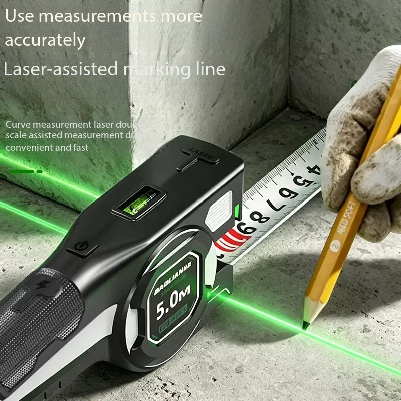 Цифровой лазерный инфракрасный – обзор и цена Industrial Laser Tape Measure