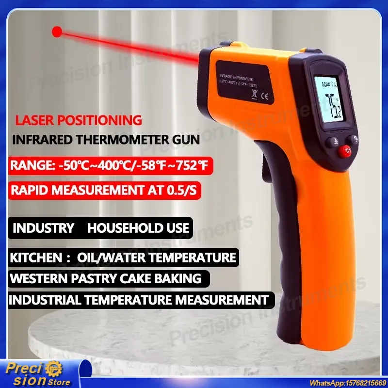 Инфракрасный термометр-пиромет – обзор и цена Industrial Handheld Laser